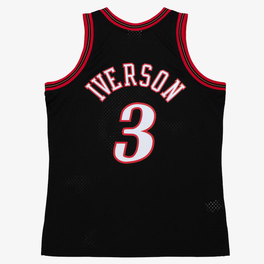 Mitchell & Ness Men's Allen Iverson Black Philadelphia product image 2