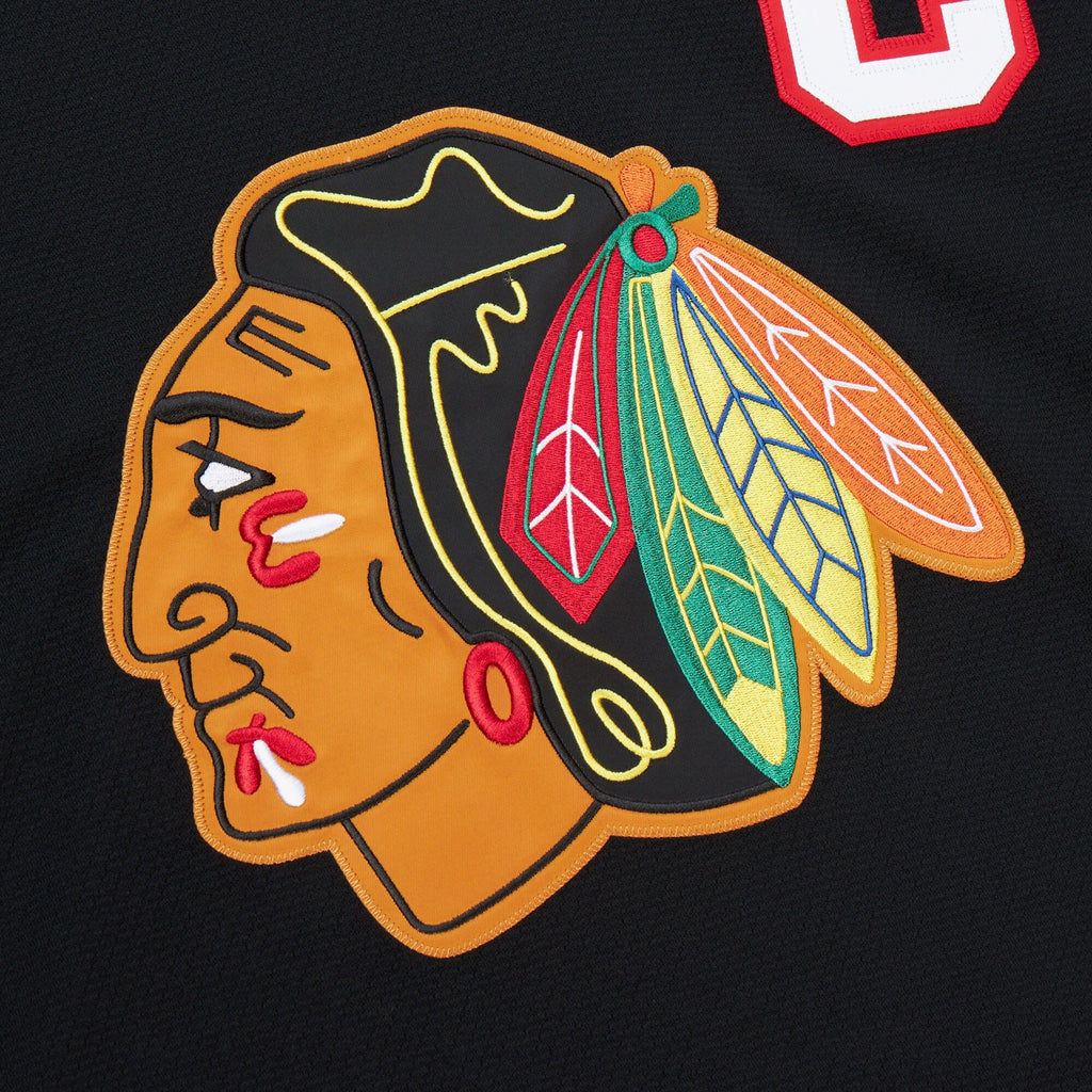Chris Chelios Black Chicago Blackhawks 1997/98 Power Play Player Jersey for Men product image 3, provided for visual