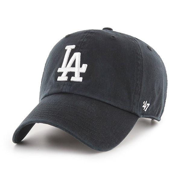 Los Angeles Dodgers 47 Brand Black Clean Up Adjustable Dad product image 1