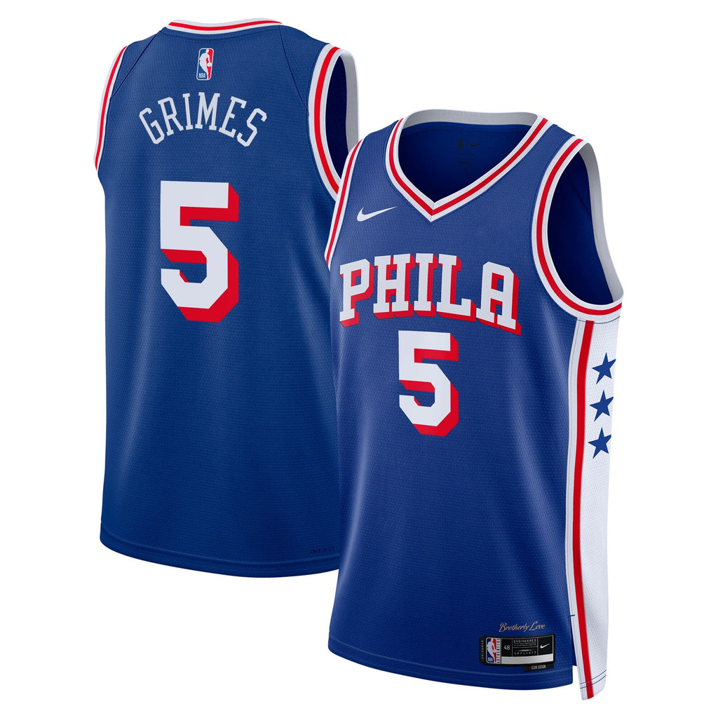 Philadelphia 76ers Quentin Grimes Nike Icon Swingman Jersey product image 2