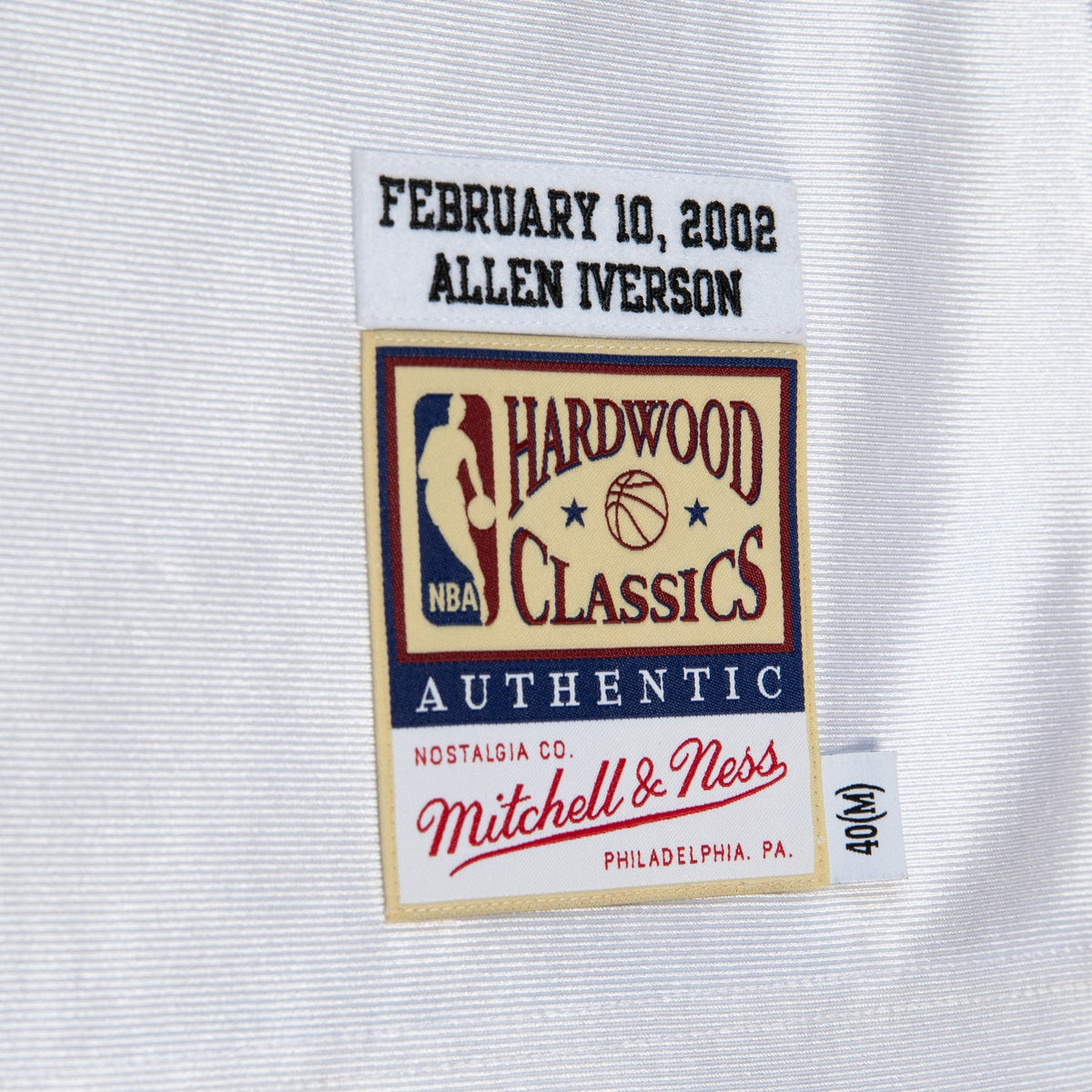 Philadelphia 76ers Allen Iverson Mitchell & Ness 2002 product image 6