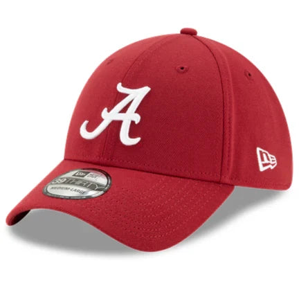 Mens Alabama Crimson Tide New Era Navy 39THIRTY Team Classic Flex Hat product image 1, provided for visual reference and