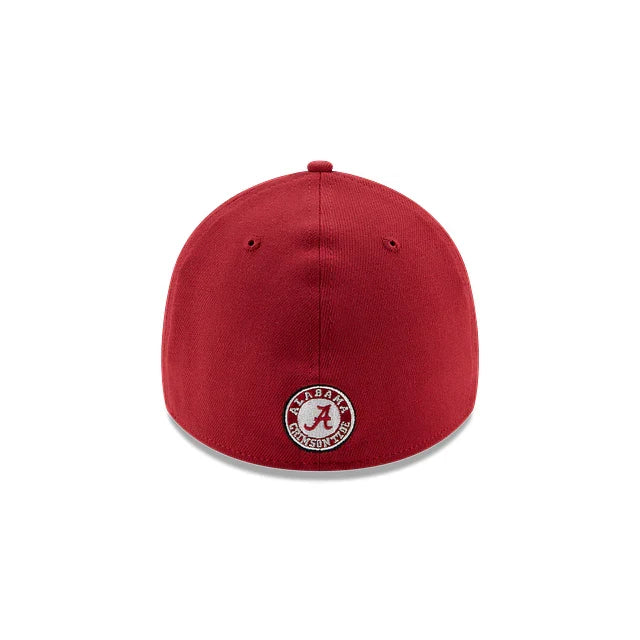 Mens Alabama Crimson Tide New Era Navy 39THIRTY Team Classic Flex Hat product image 4, provided for visual reference and