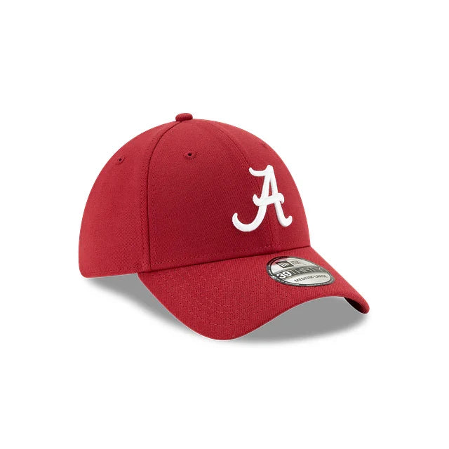 Mens Alabama Crimson Tide New Era Navy 39THIRTY Team Classic Flex Hat product image 3, provided for visual reference and