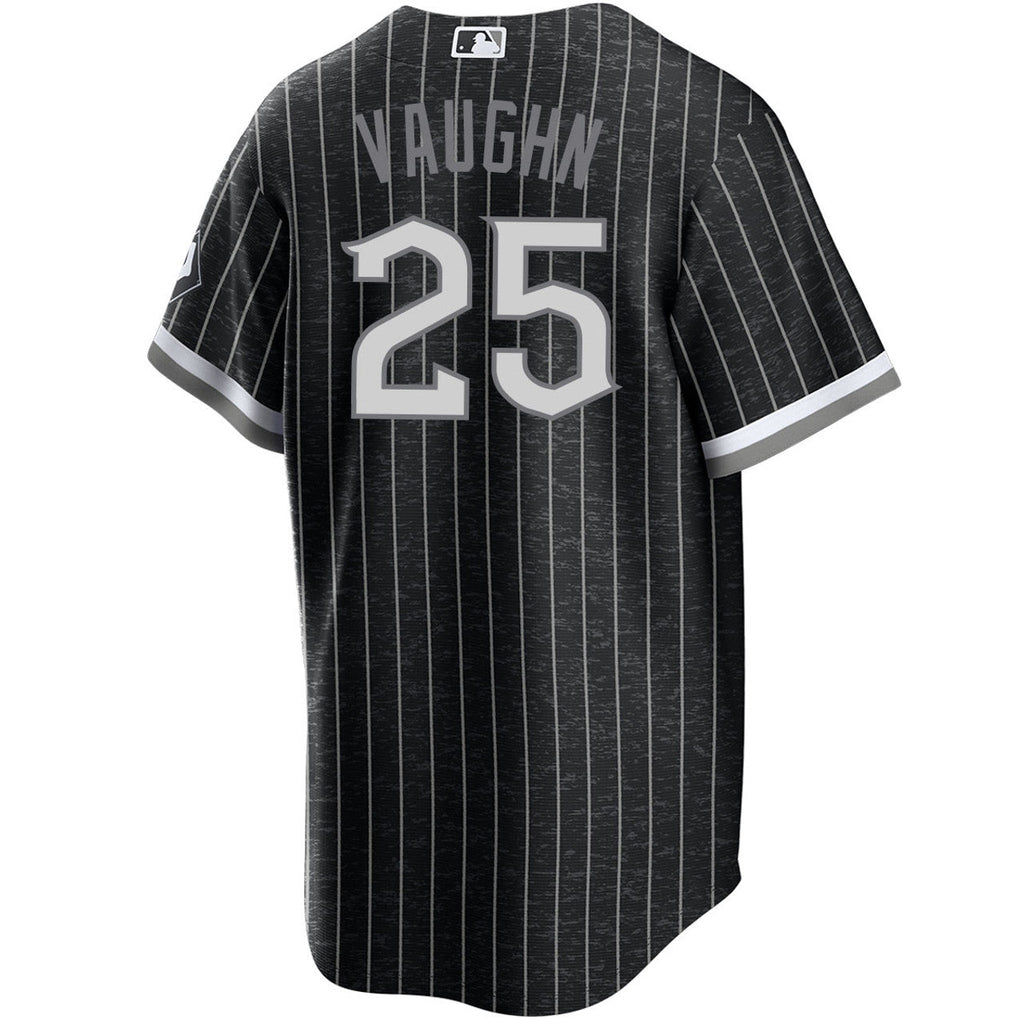 Andrew Vaughn Chicago White Sox Nike Black City Connect Replica Jersey for Men product image 3, provided for visual