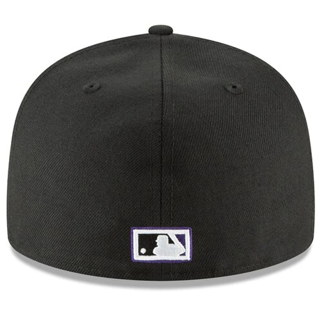 Arizona Diamondbacks New Era Black Wool 1999 59FIFTY Fitted Hat for Men product image 2, provided for visual reference and