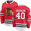 Arvid Soderblom Chicago Blackhawks Red Home Fanatics Breakaway Premium Replica Jersey for Men product image 1, provided for