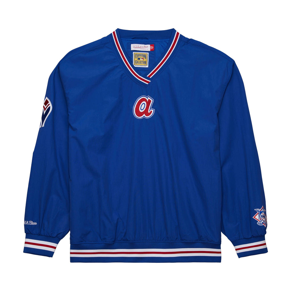 Atlanta Braves Mitchell & Ness Classic Nylon Pullover product image 1