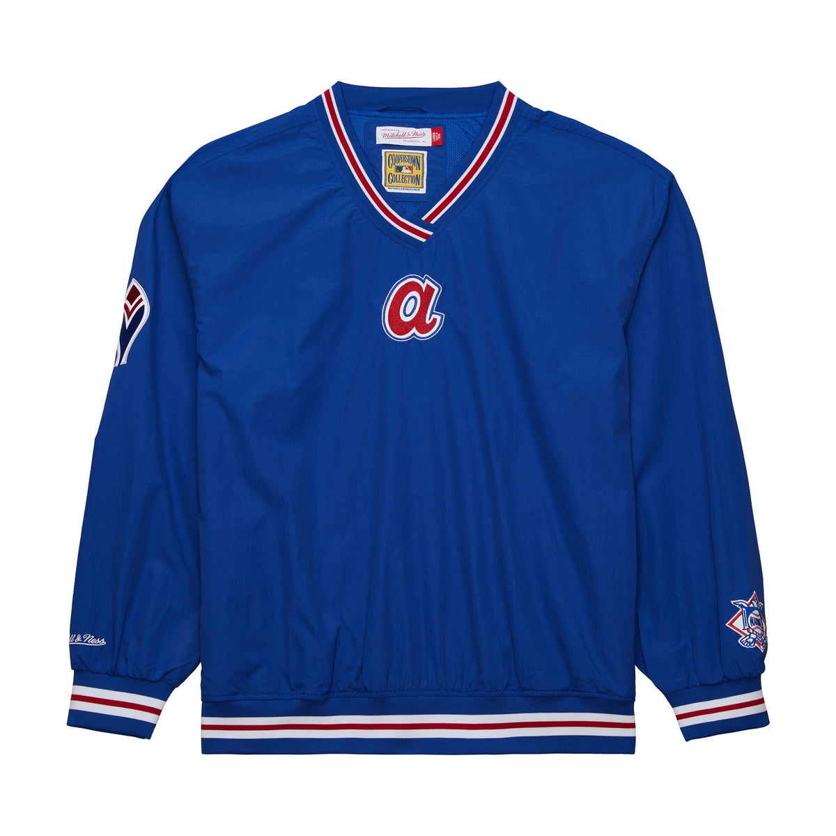 Atlanta Braves Mitchell & Ness Classic Nylon Pullover product image 1
