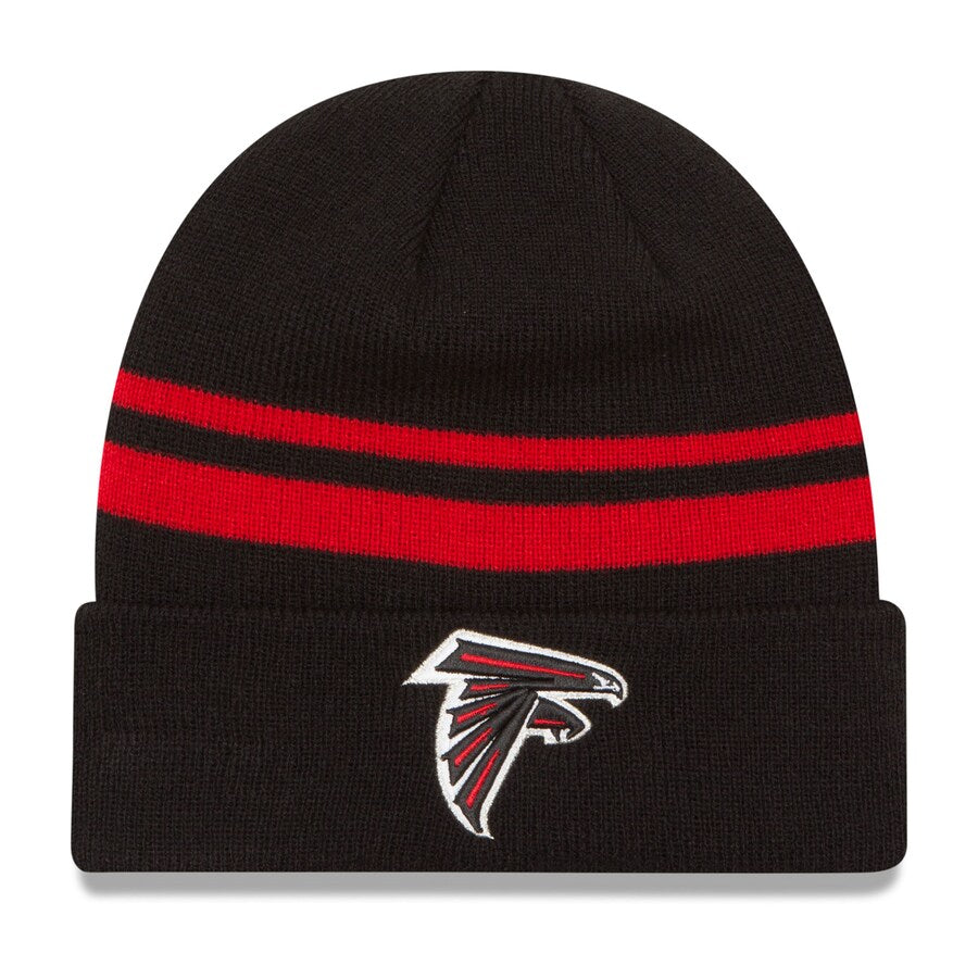 Atlanta Falcons New Era Team Logo Cuffed Knit Hat - Black product image 1