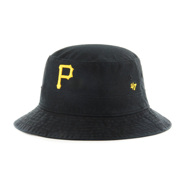 Pittsburgh Pirates 47 Brand Black Primary Bucket Hat product image 1