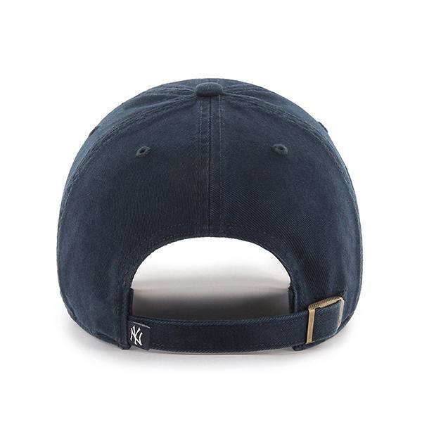 New York Yankees Navy Secondary Logo Cleanup Adjustable Hat By '47 brand for Men product image 2, provided for visual
