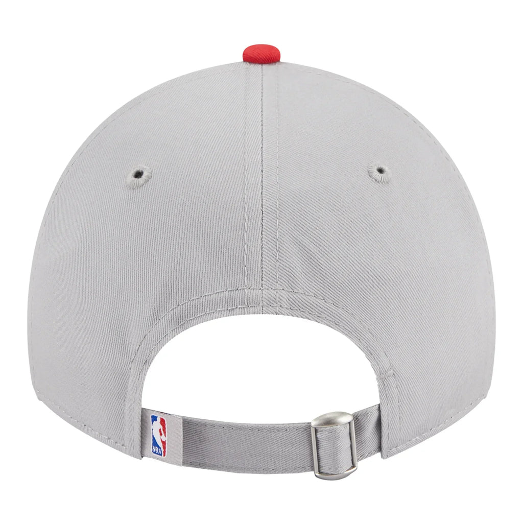 Chicago Bulls 2023 NBA Tipoff Gray/Red 9TWENTY Adjustable Hat By New Era product image 3, provided for visual reference and