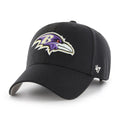 Baltimore Ravens 47 Brand Black MVP Adjustable Hat product image 1
