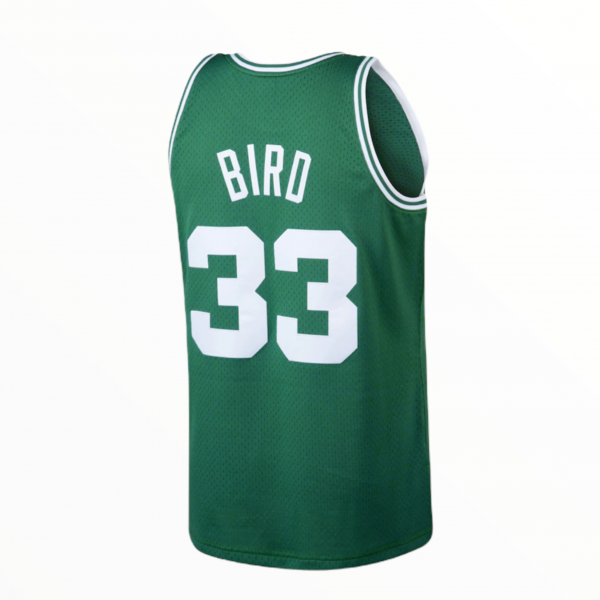 Boston Celtics Mitchell & Ness Larry Bird #33 1985-86 Road product image 4
