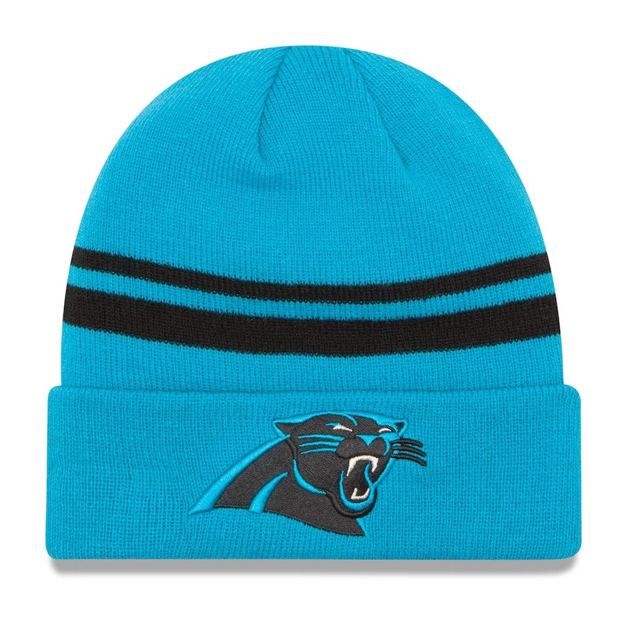 Carolina Panthers New Era Team Logo Cuffed Knit Hat - Blue product image 1