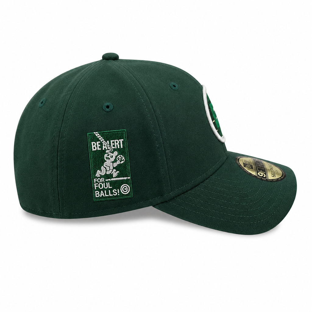 Chicago Cubs New Era Forest Green 1:20 Clock 39THIRTY Flex-Fit Hat product image 5, provided for visual reference and
