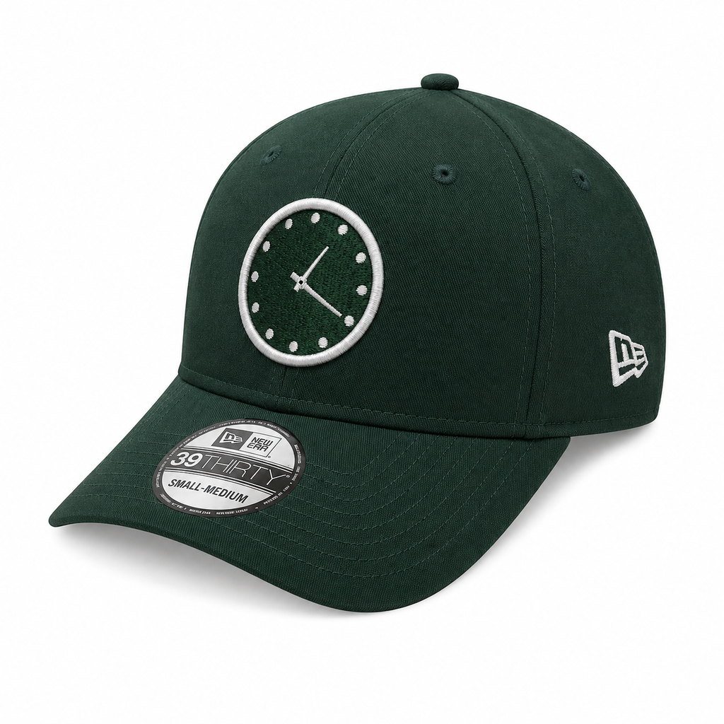 Chicago Cubs New Era Forest Green 1:20 Clock 39THIRTY Flex-Fit Hat product image 3, provided for visual reference and