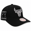 Chicago Bulls Mitchell & Ness NBA Core Jordan XI Pro Snapback Hat product image 1, provided for visual reference and product