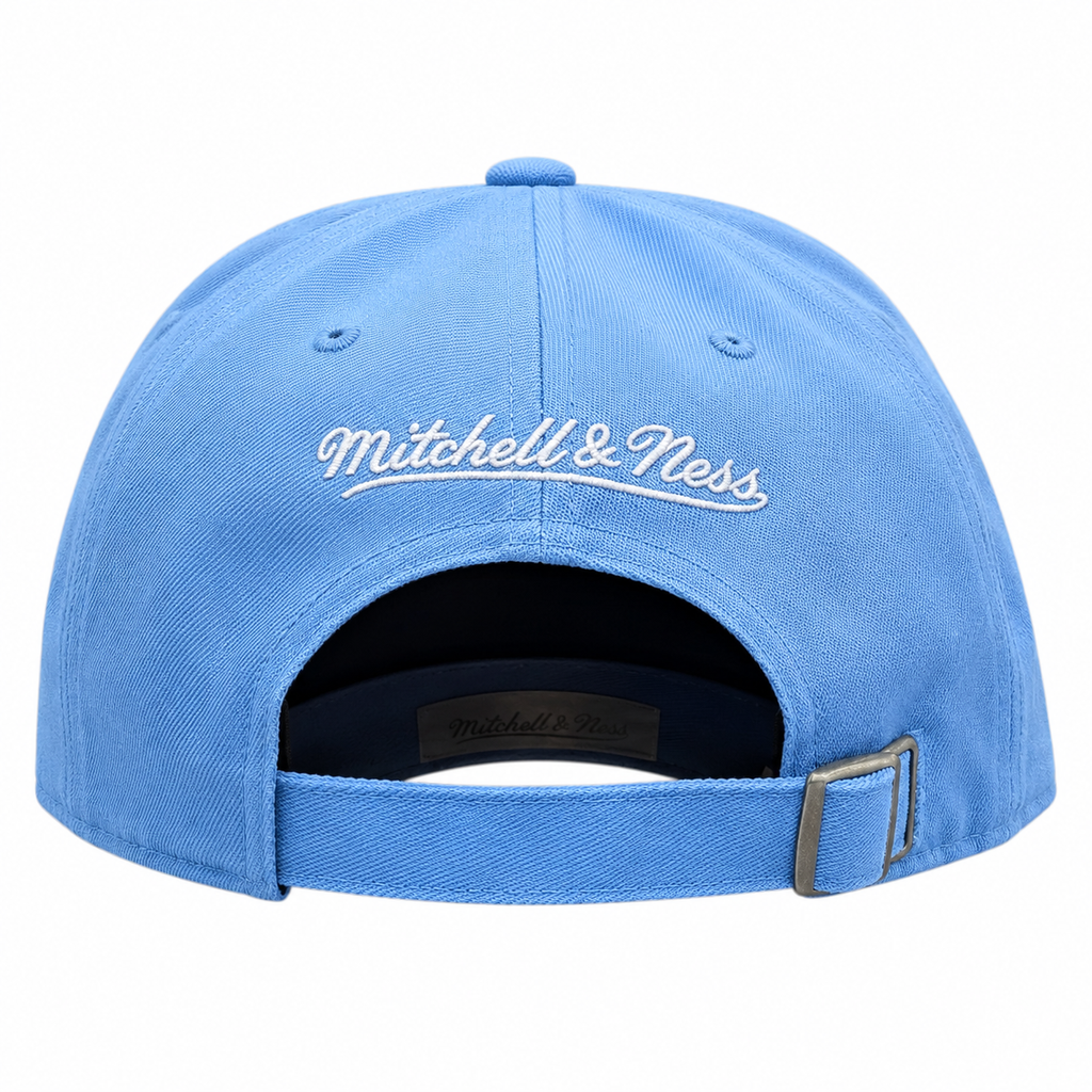 Chicago Bulls Mitchell & Ness NBA Blue Gleam Pro Strapback Hat product image 4, provided for visual reference and product