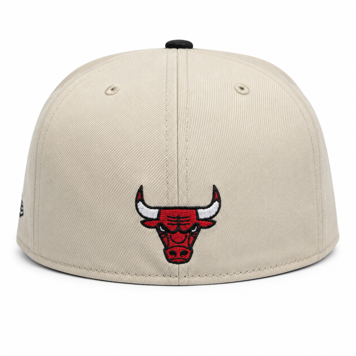 Chicago Bulls New Era Chrome/Black See Red 59FIFTY Fitted Hat product image 3, provided for visual reference and product