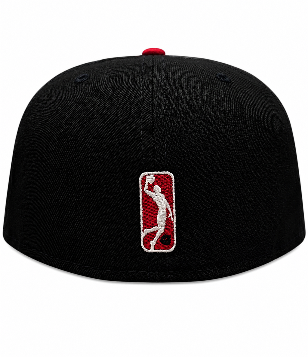 Windy City Bulls New Era Black Secondary 59FIFTY Fitted Hat product image 4, provided for visual reference and product