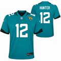 Youth Jacksonville Jaguars Travis Hunter Nike Home Teal Game Jersey product image 1, provided for visual reference and