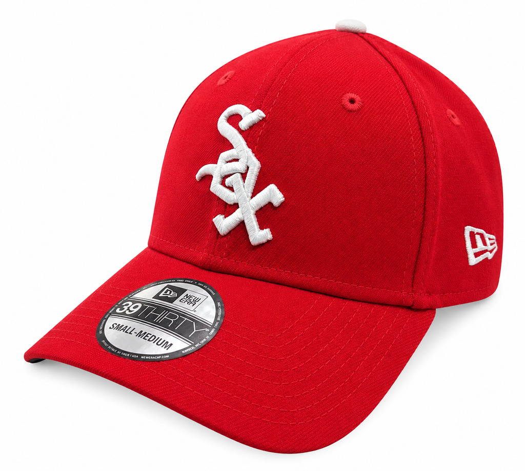 Chicago White Sox Classic 1972 Cooperstown Classics Red 39THIRTY Flex Fit New Era Hat product image 1, provided for visual