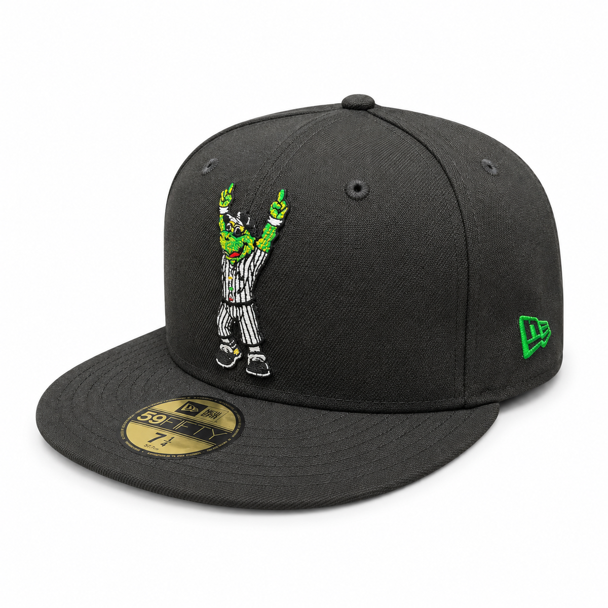Chicago White Sox Southpaw New Era Black 59FIFTY Fitted Hat product image 3, provided for visual reference and product