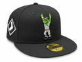 Chicago White Sox Southpaw New Era Black 59FIFTY Fitted Hat product image 1, provided for visual reference and product