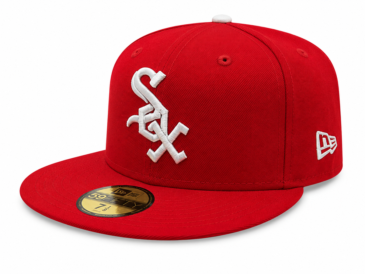 Chicago White Sox Collection 1972 New Era Cooperstown Classics Red 59FIFTY Fitted Hat product image 1, provided for visual