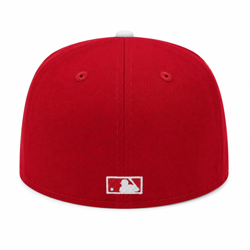 Chicago White Sox Collection 1972 New Era Cooperstown Classics Red 59FIFTY Fitted Hat product image 4, provided for visual