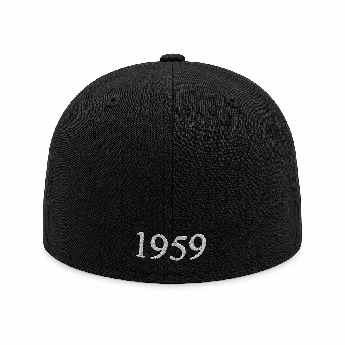 Chicago White Sox 1959 Cooperstown Classics Black 39THIRTY Flex Fit New Era Hat product image 4, provided for visual