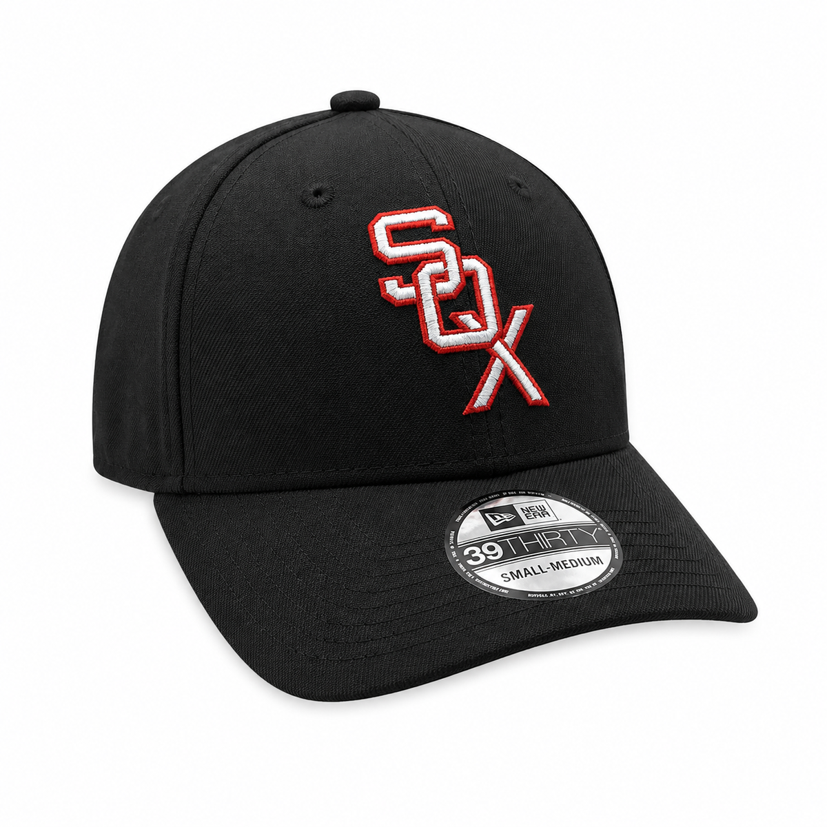 Chicago White Sox 1959 Cooperstown Classics Black 39THIRTY Flex Fit New Era Hat product image 3, provided for visual