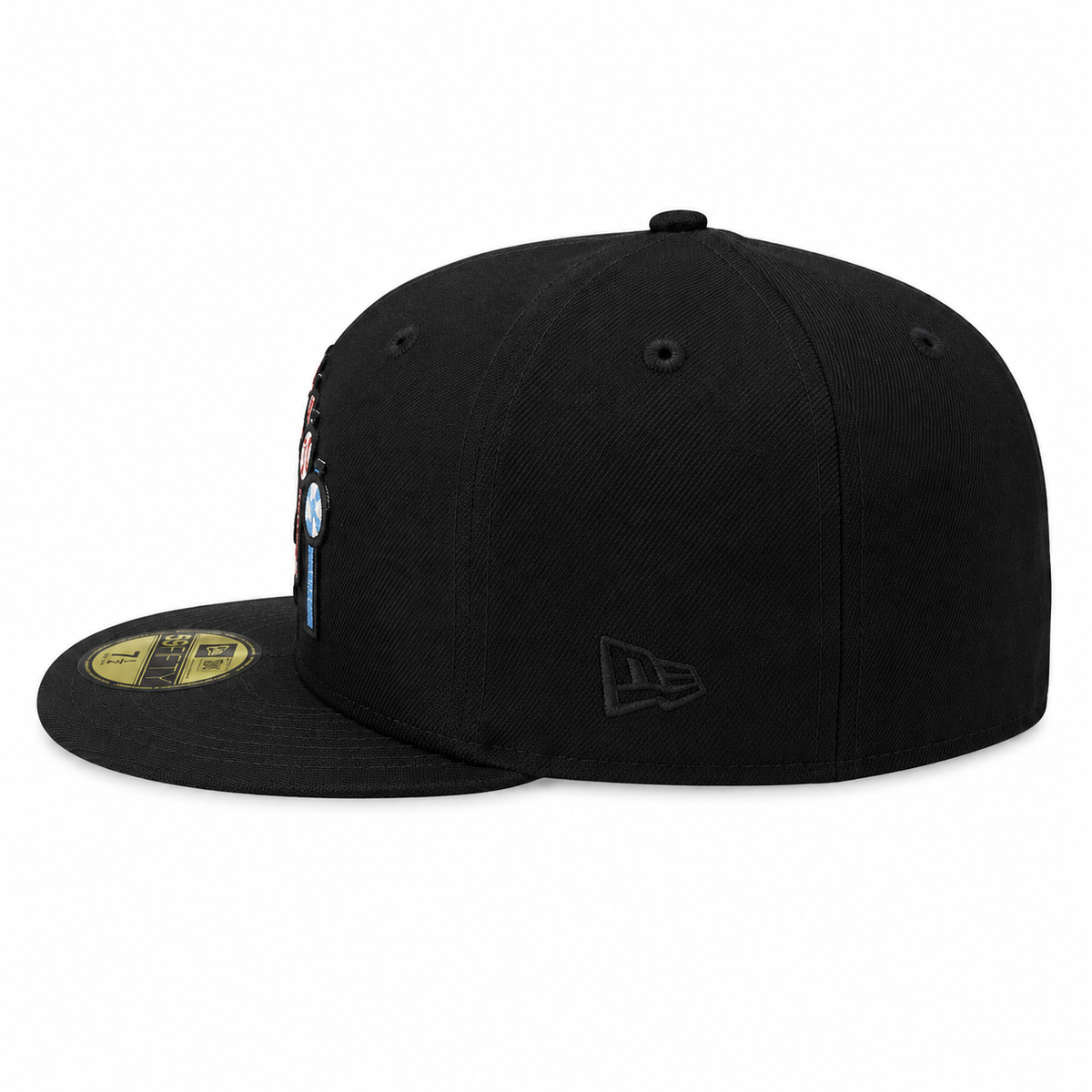Chicago White Sox New Era Black Pinwheels 59FIFTY Fitted Hat product image 6, provided for visual reference and product