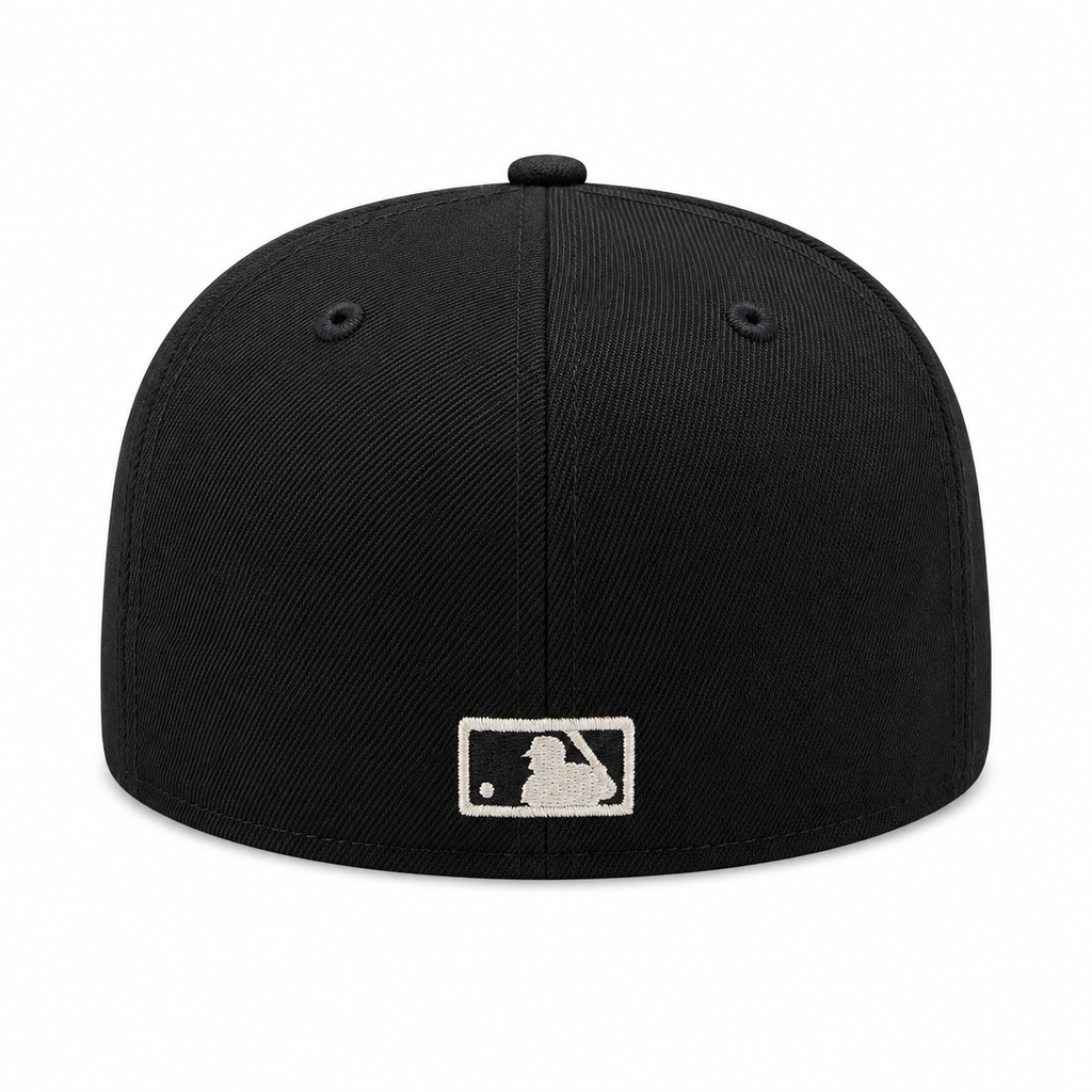 Chicago White Sox 1950 New Era Cooperstown Classics Black 59FIFTY Fitted Hat product image 4, provided for visual reference