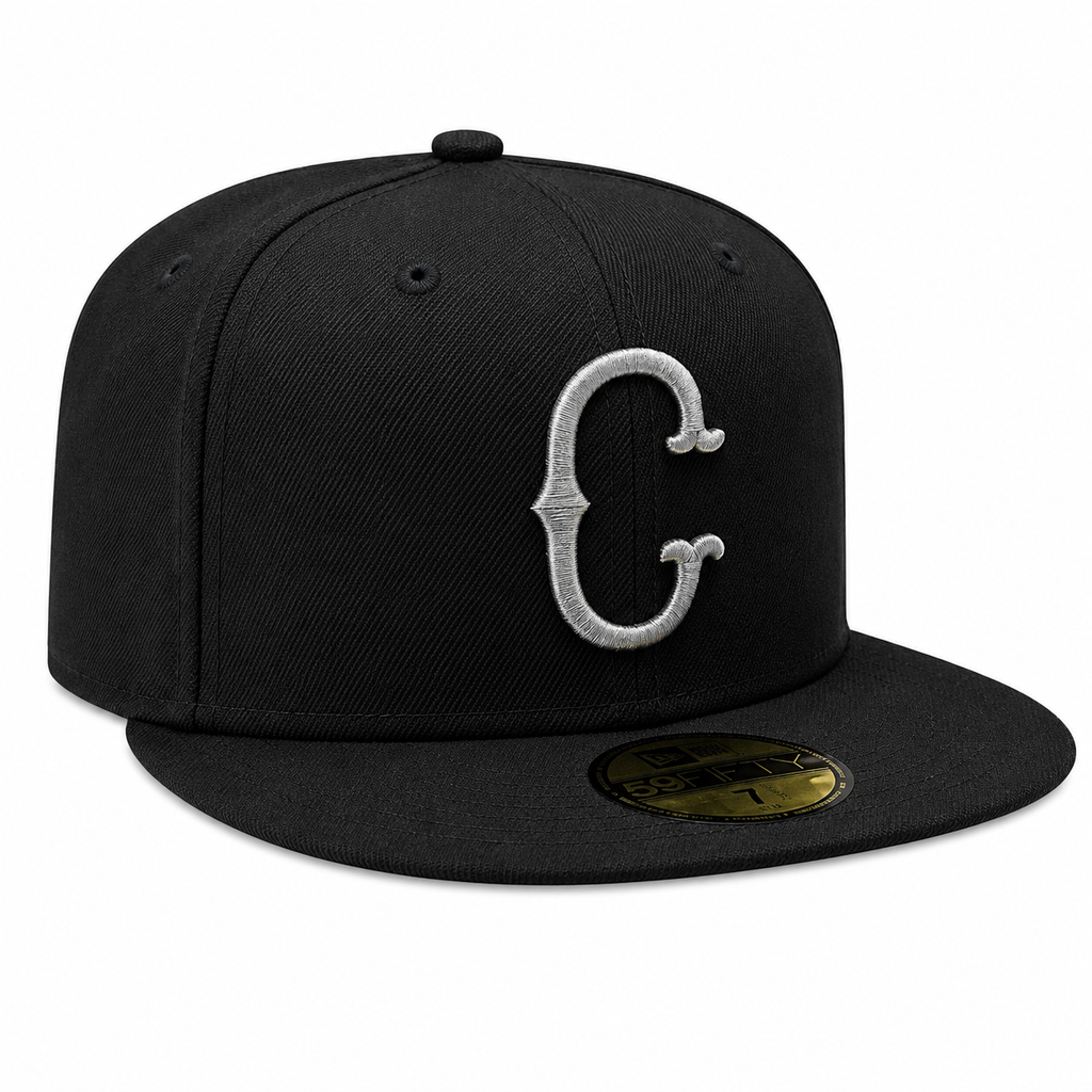 Chicago White Sox 1950 New Era Cooperstown Classics Black 59FIFTY Fitted Hat product image 3, provided for visual reference