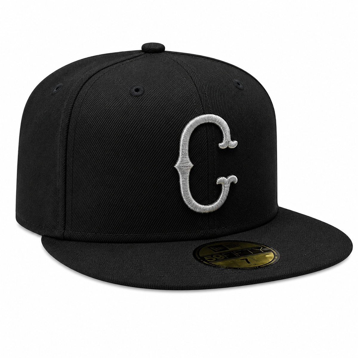 Chicago White Sox 1950 New Era Cooperstown Classics Black 59FIFTY Fitted Hat product image 3, provided for visual reference