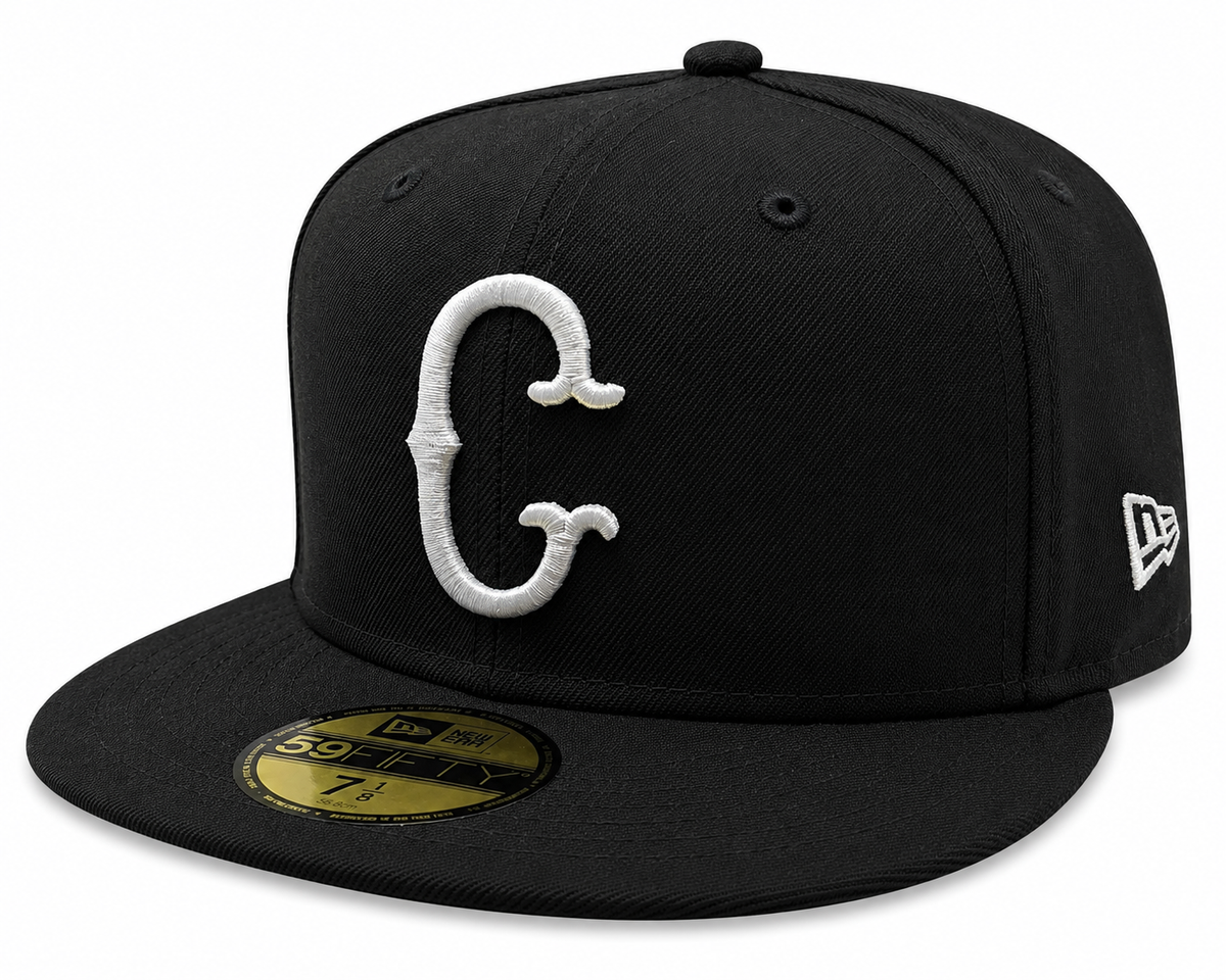 Chicago White Sox 1950 New Era Cooperstown Classics Black 59FIFTY Fitted Hat product image 1, provided for visual reference