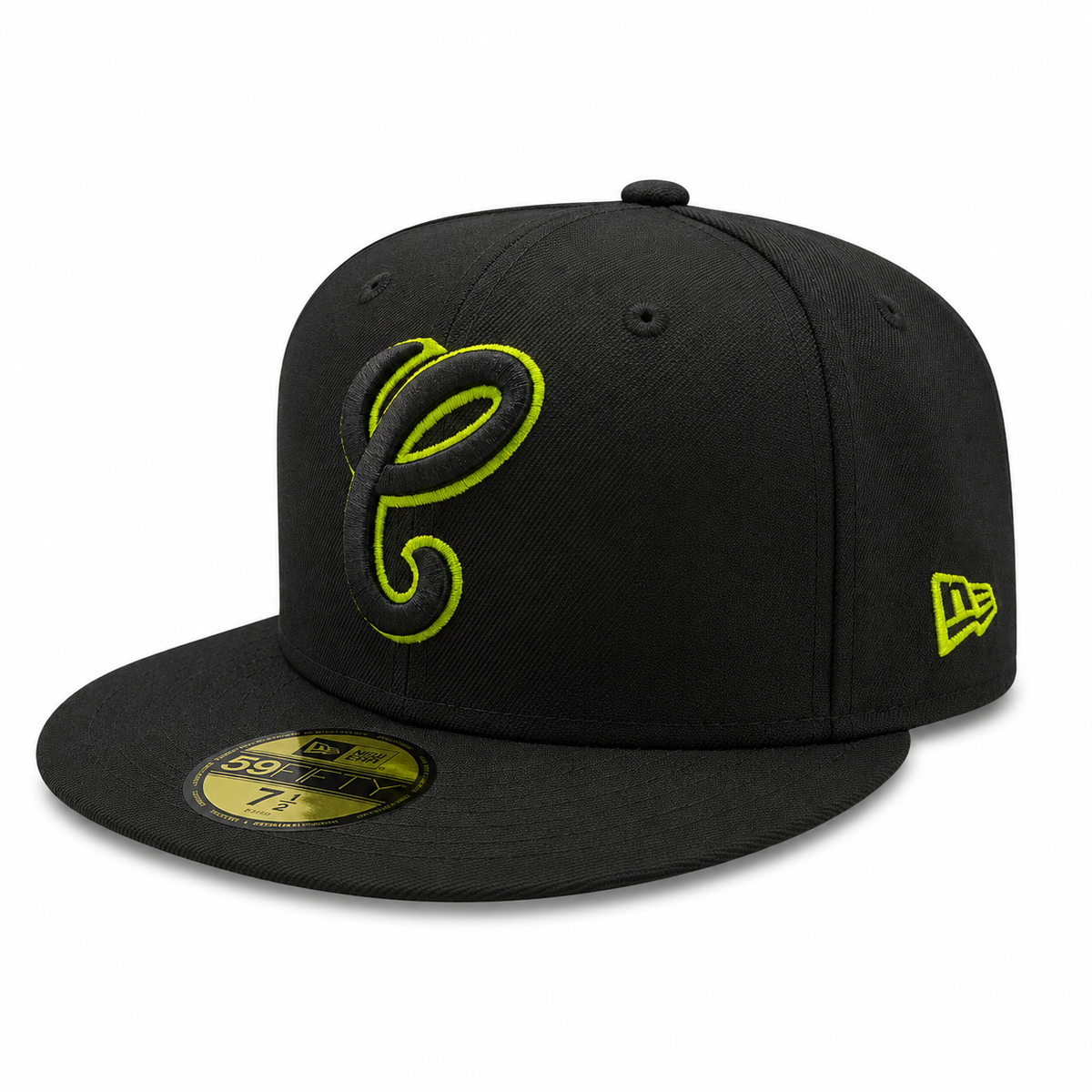 Chicago White Sox New Era Batman Black & Yellow 59FIFTY Fitted Hat product image 3, provided for visual reference and