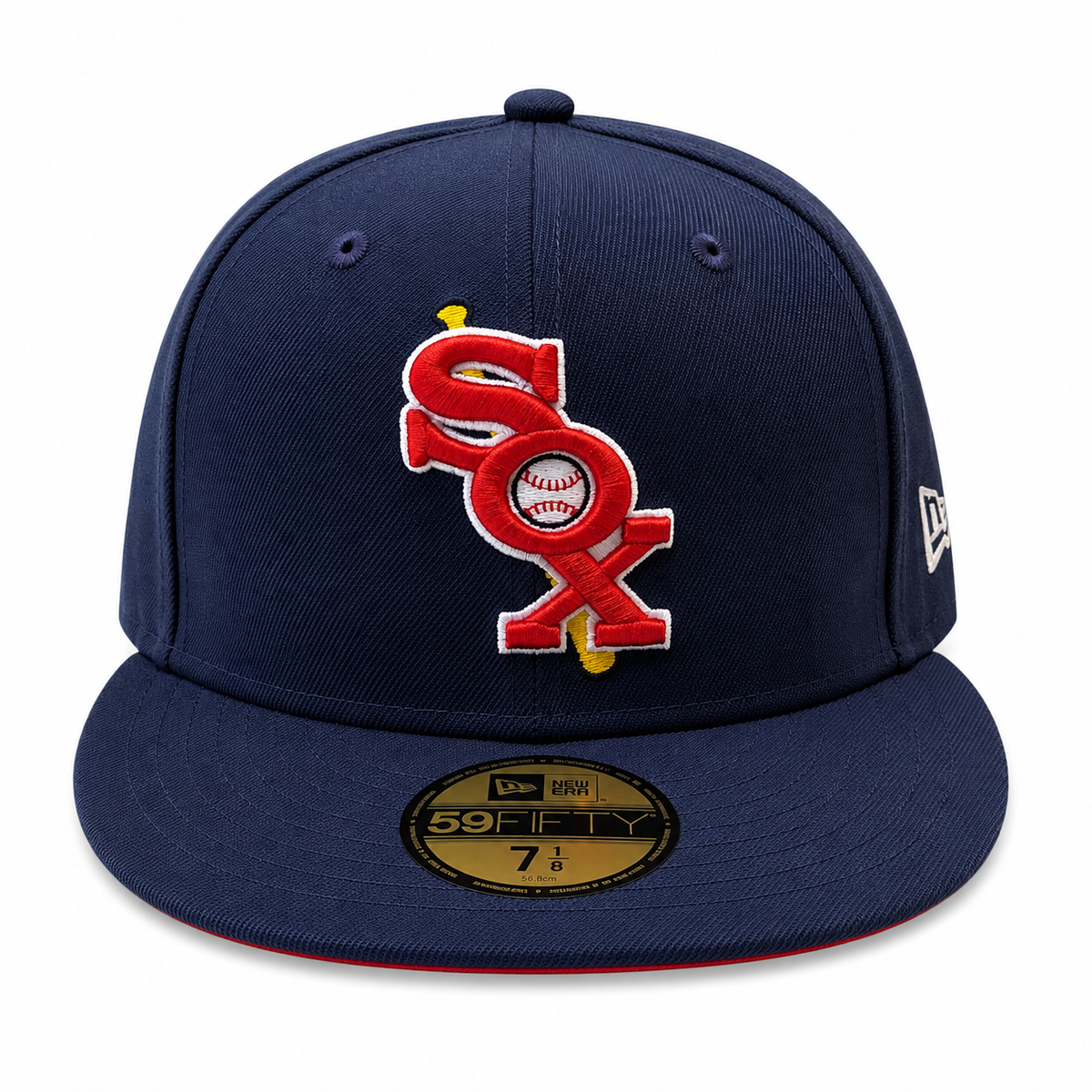 Chicago White Sox New Era Cooperstown Navy 1934 59FIFTY Fitted Hat product image 2, provided for visual reference and