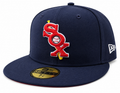 Chicago White Sox New Era Cooperstown Navy 1934 59FIFTY Fitted Hat product image 1, provided for visual reference and