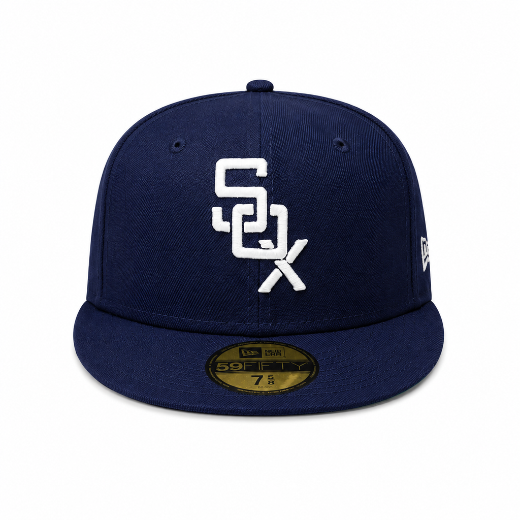 Chicago White Sox 1964 New Era Cooperstown Classics Navy 59FIFTY Fitted Hat product image 2, provided for visual reference