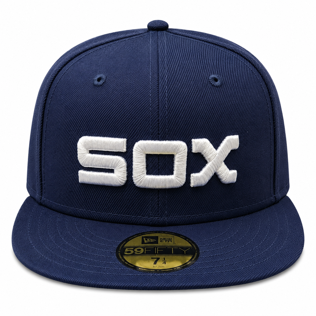 Chicago White Sox 1979 New Era Cooperstown Classics Navy 59FIFTY Fitted Hat product image 2, provided for visual reference