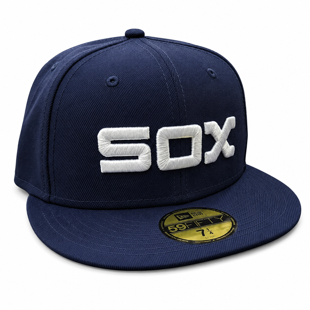 Chicago White Sox 1979 New Era Cooperstown Classics Navy 59FIFTY Fitted Hat product image 3, provided for visual reference