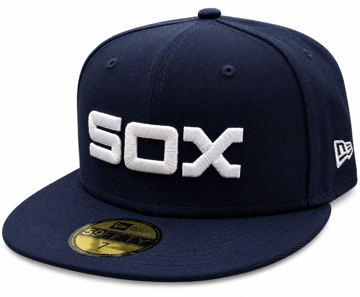 Chicago White Sox 1979 New Era Cooperstown Classics Navy 59FIFTY Fitted Hat product image 1, provided for visual reference