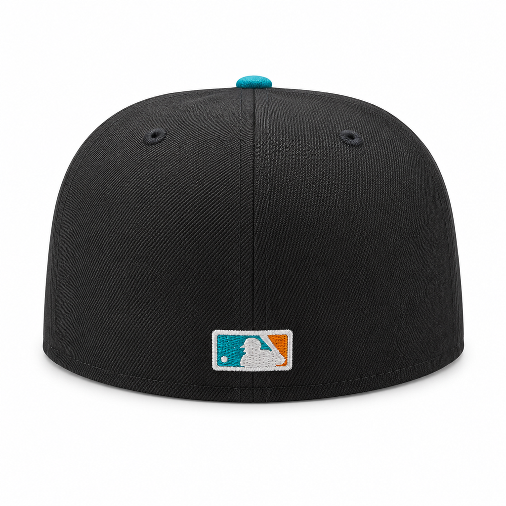 Boston Red Sox New Era Black/Pine Hellbilly Deluxe 59FIFTY Fitted Hat product image 6, provided for visual reference and