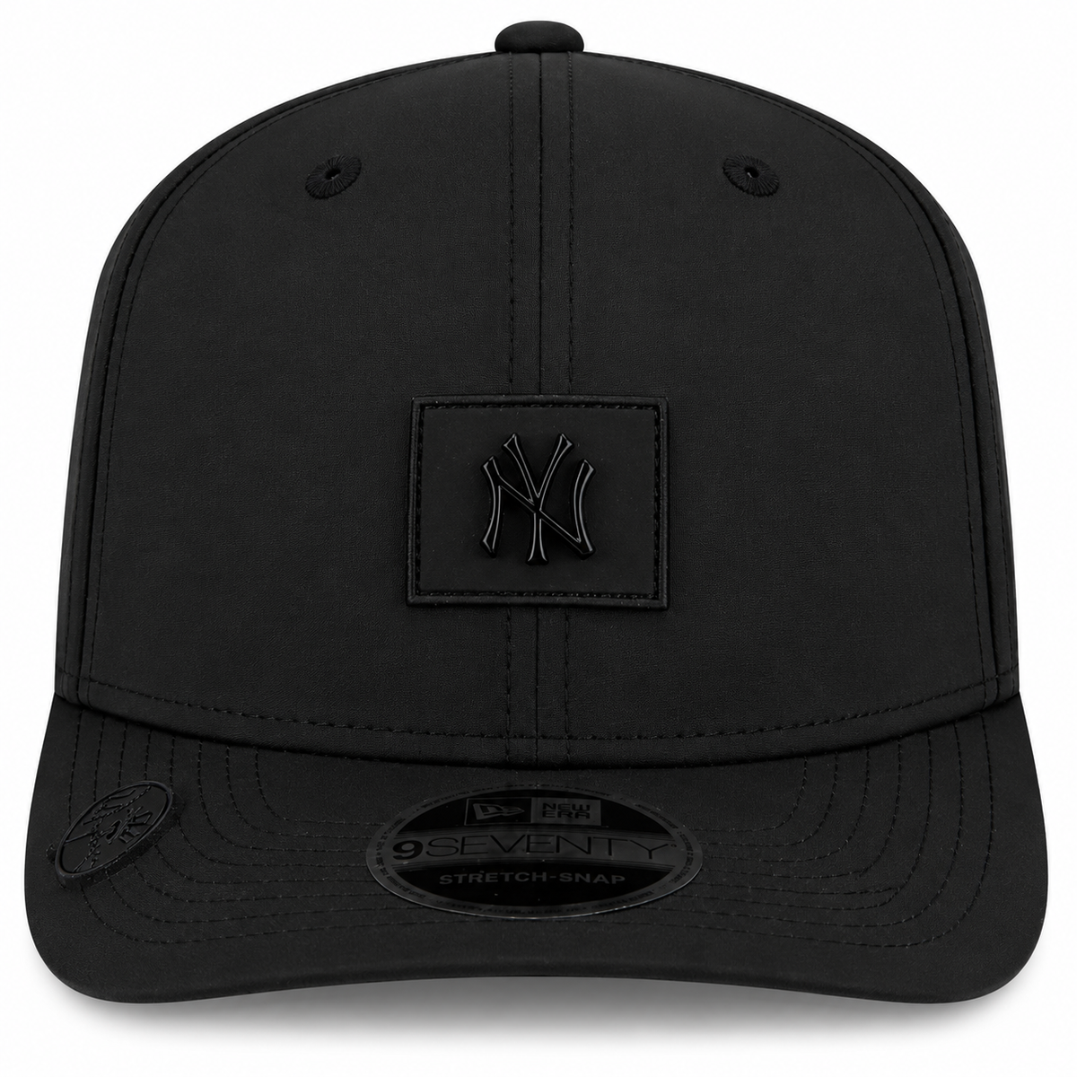 New York Yankees New Era 2026 Clubhouse 9SEVENTY Stretch Snap Adjustable Hat-Black Tonal product image 2, provided for