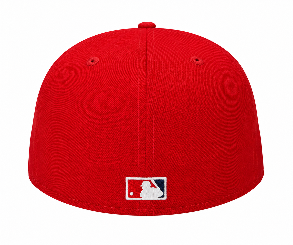 Boston Red Sox Cooperstown Collection 1975 New Era Classics 2 Tone Scarlet/Red 59FIFTY Fitted Hat product image 4, provided