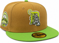 Detroit Tigers New Era Wheat/Lime Cooper 59FIFTY Fitted Hat product image 1, provided for visual reference and product